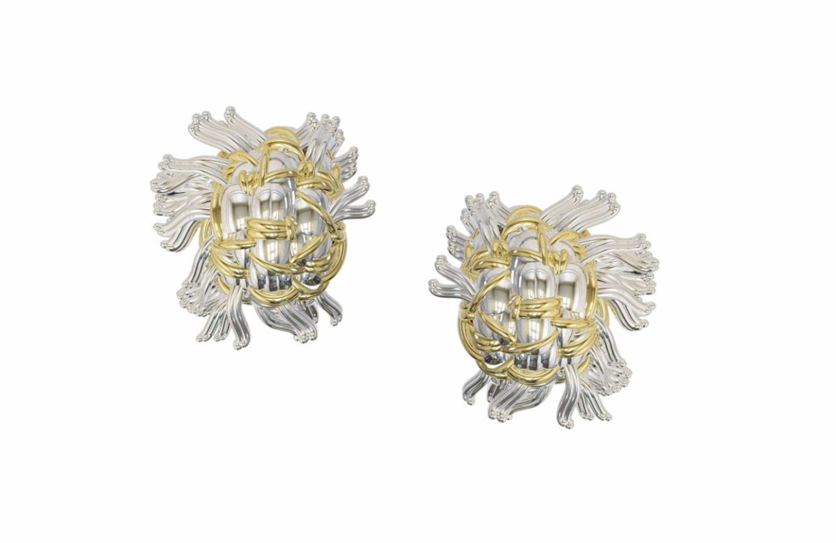 Tweed Fringe Earrings
