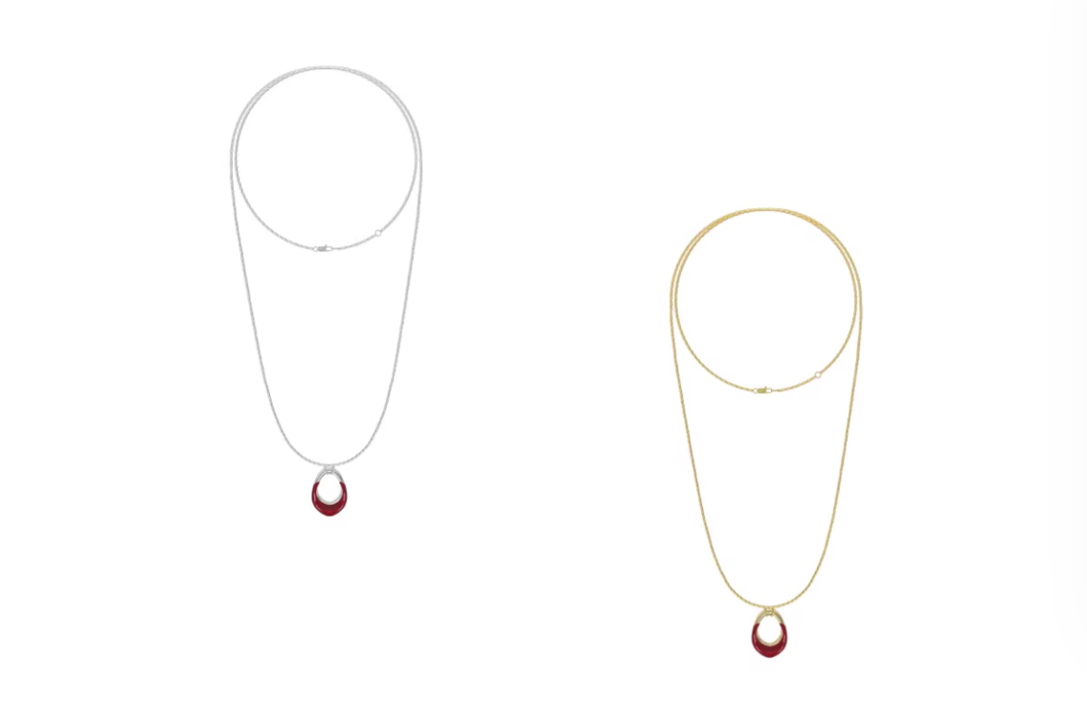Red Glaze Necklace