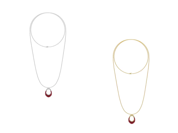 Red Glaze Necklace