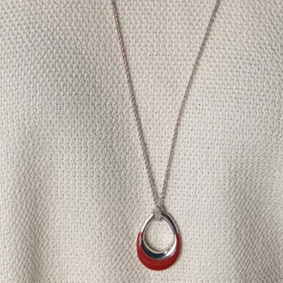 Red Glaze Necklace