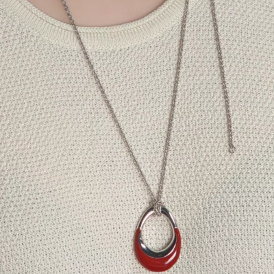 Red Glaze Necklace