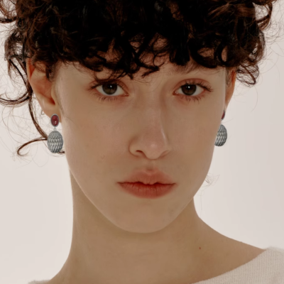 Lucky Scales Red Agate Earrings