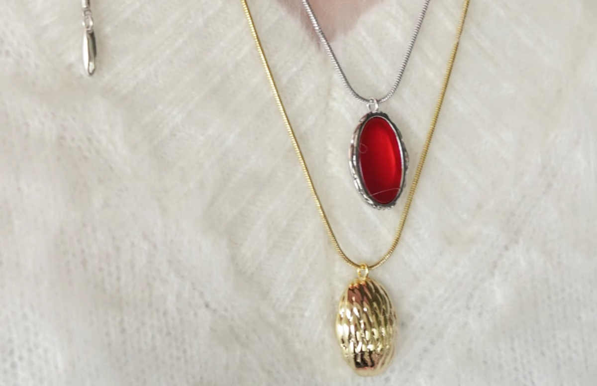 Lucky Scales Red Agate Necklace