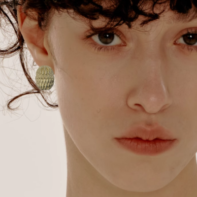 Lucky Scales Stud Earrings