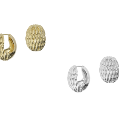 Lucky Scales Stud Earrings