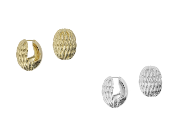 Lucky Scales Stud Earrings